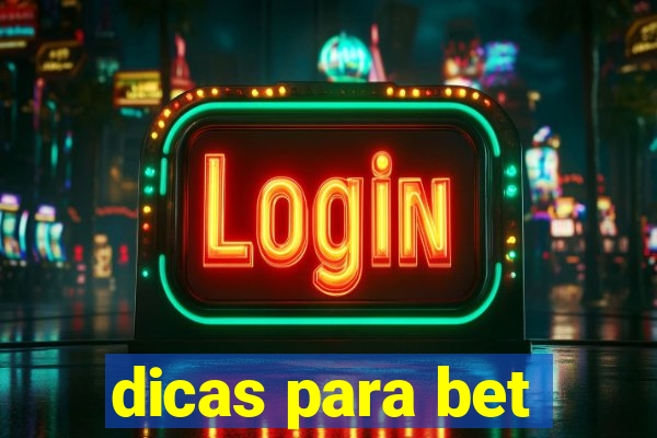 dicas para bet