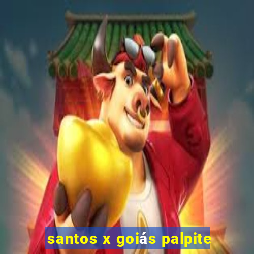 santos x goiás palpite