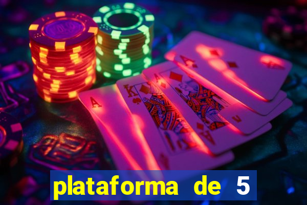 plataforma de 5 reais tigre