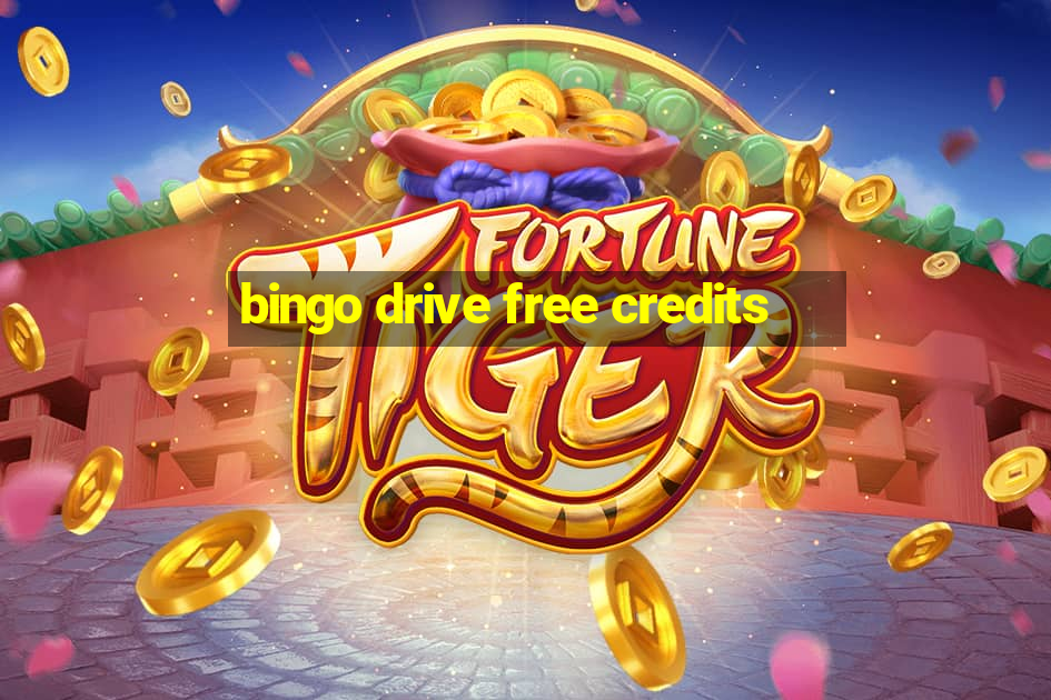 bingo drive free credits