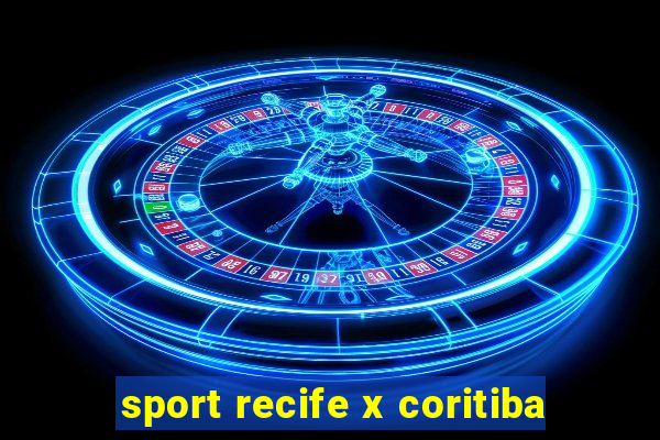 sport recife x coritiba