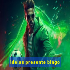 ideias presente bingo