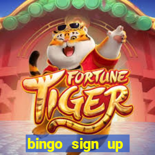 bingo sign up offers no wagering