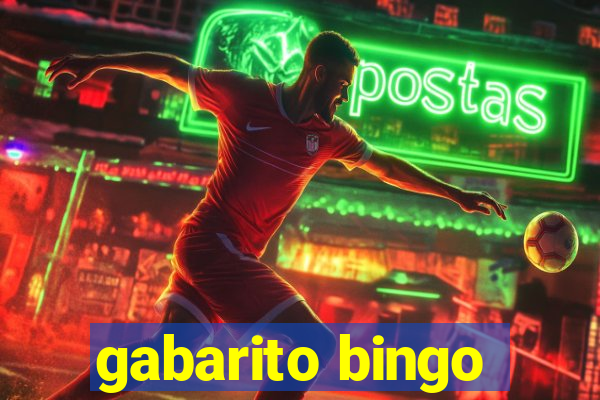 gabarito bingo