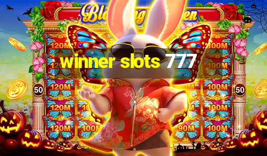 winner slots 777