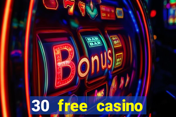 30 free casino bonus no deposit