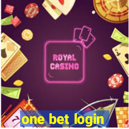 one bet login