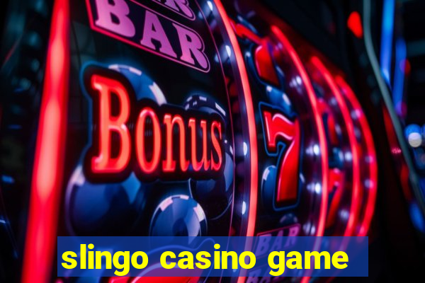 slingo casino game