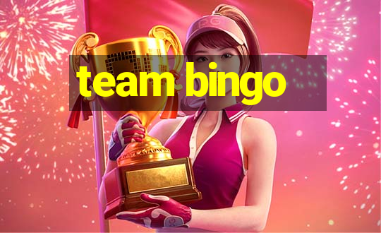 team bingo