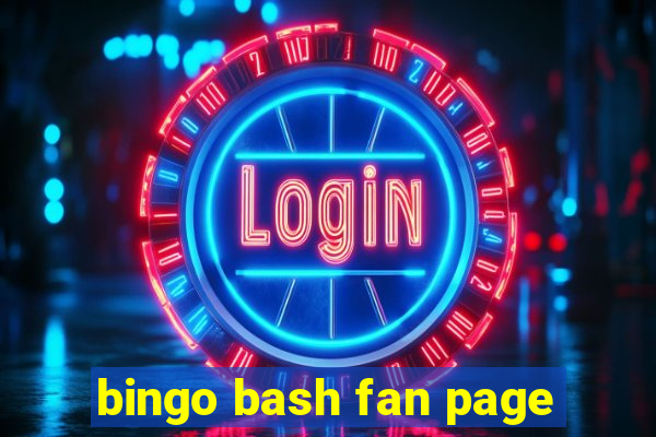 bingo bash fan page