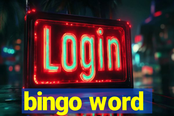 bingo word