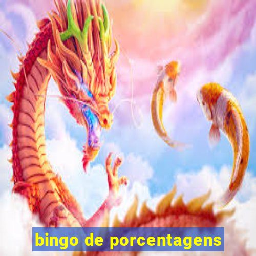 bingo de porcentagens