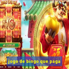 jogo de bingo que paga