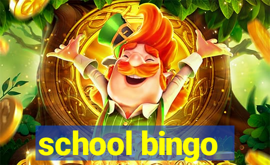 school bingo