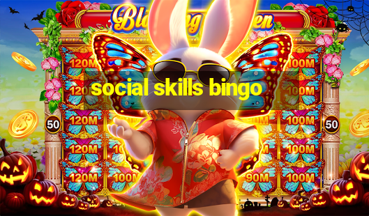 social skills bingo