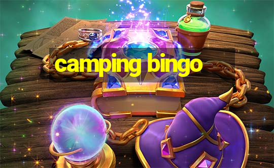 camping bingo