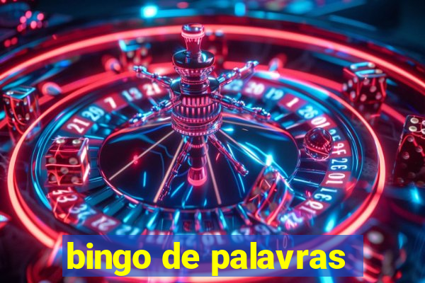 bingo de palavras