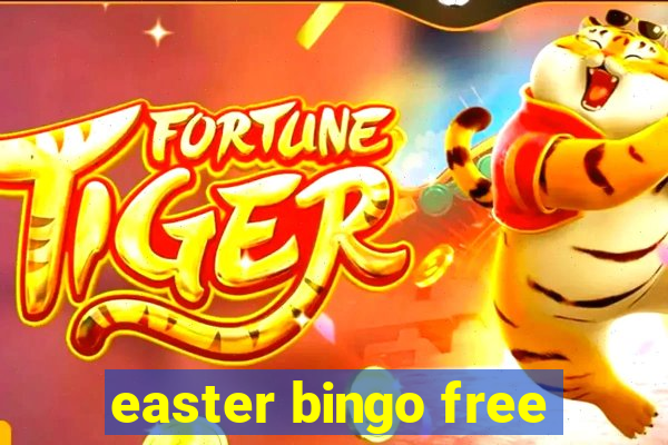 easter bingo free