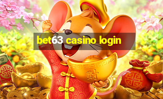 bet63 casino login