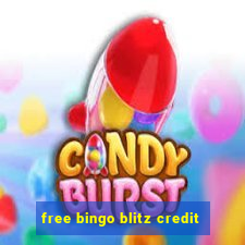 free bingo blitz credit