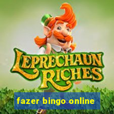 fazer bingo online