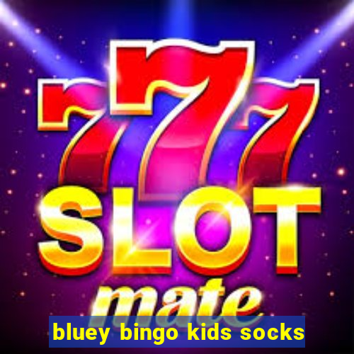 bluey bingo kids socks