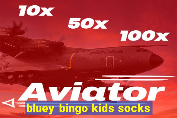 bluey bingo kids socks