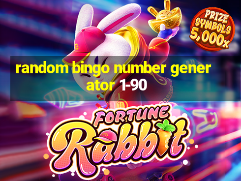 random bingo number generator 1-90