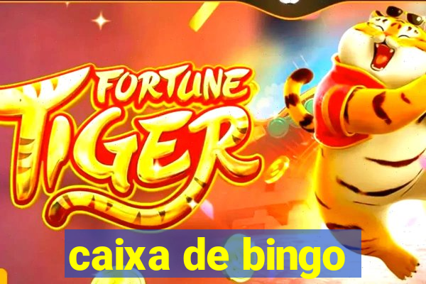 caixa de bingo