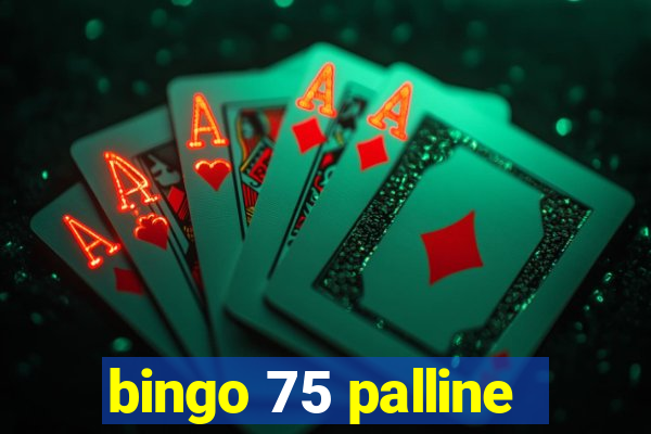 bingo 75 palline