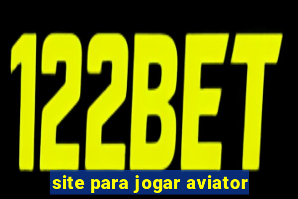 site para jogar aviator