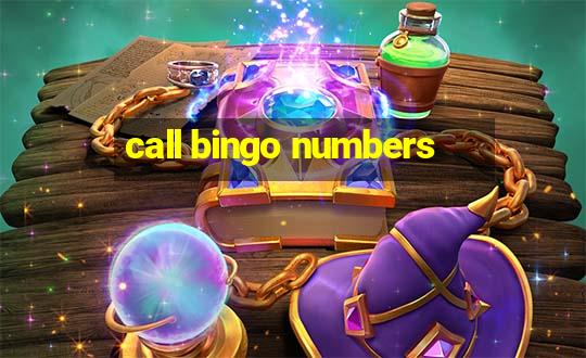 call bingo numbers