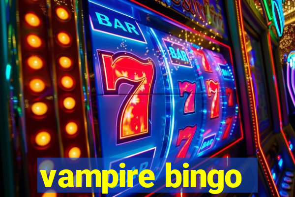 vampire bingo