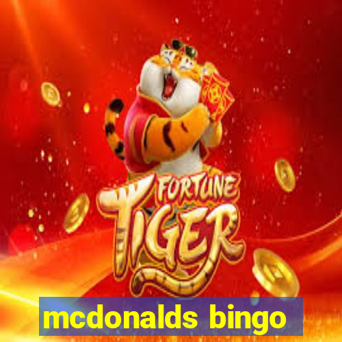 mcdonalds bingo