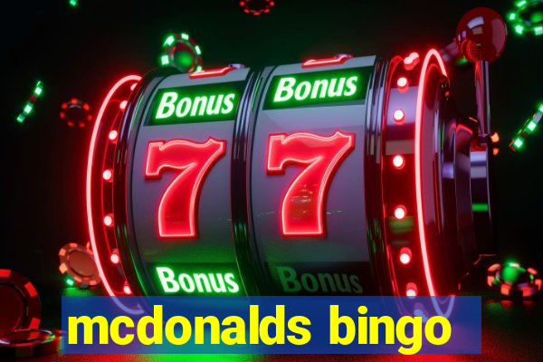 mcdonalds bingo