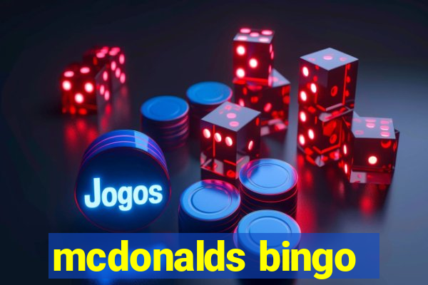 mcdonalds bingo