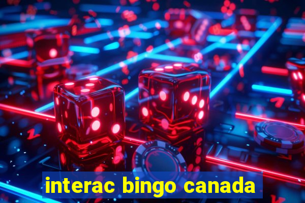 interac bingo canada