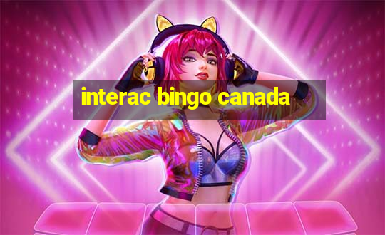 interac bingo canada