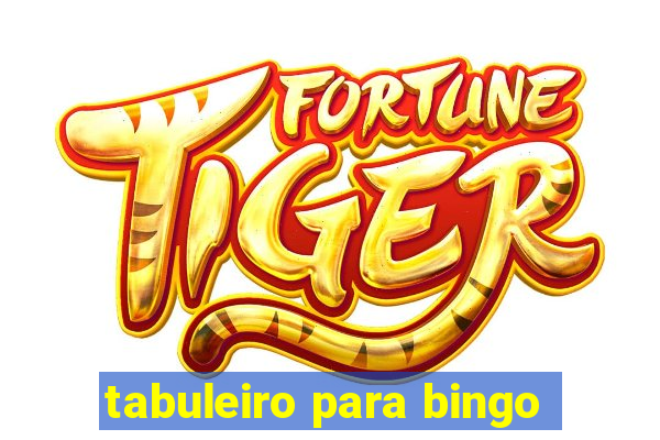 tabuleiro para bingo