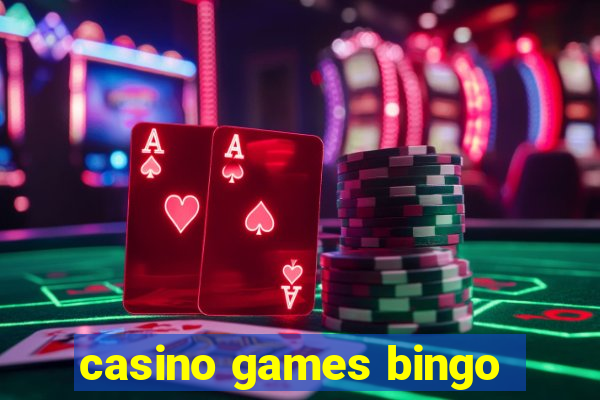 casino games bingo