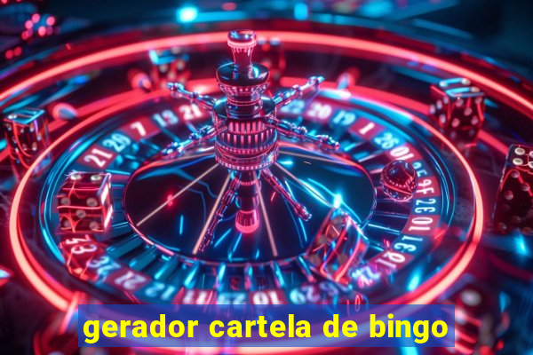 gerador cartela de bingo