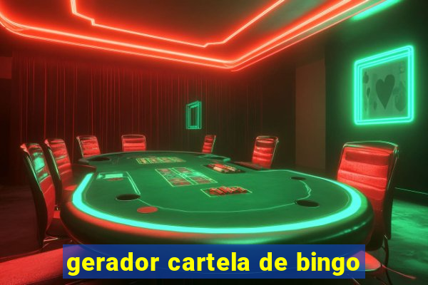 gerador cartela de bingo