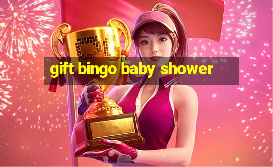 gift bingo baby shower