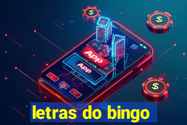 letras do bingo