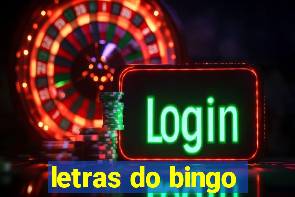 letras do bingo