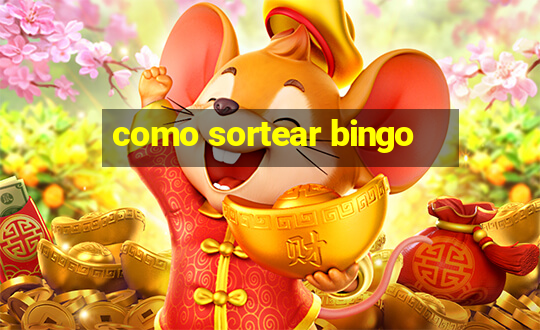 como sortear bingo