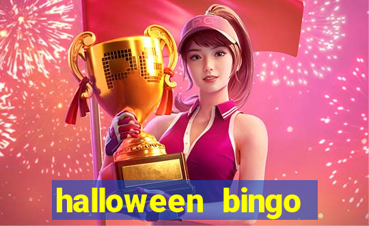 halloween bingo card maker