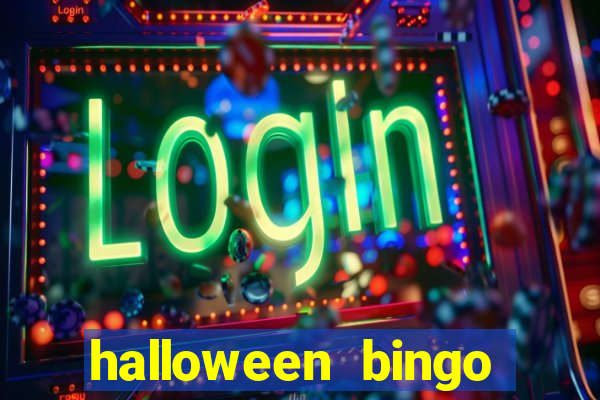 halloween bingo card maker