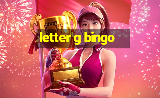 letter g bingo