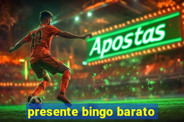 presente bingo barato